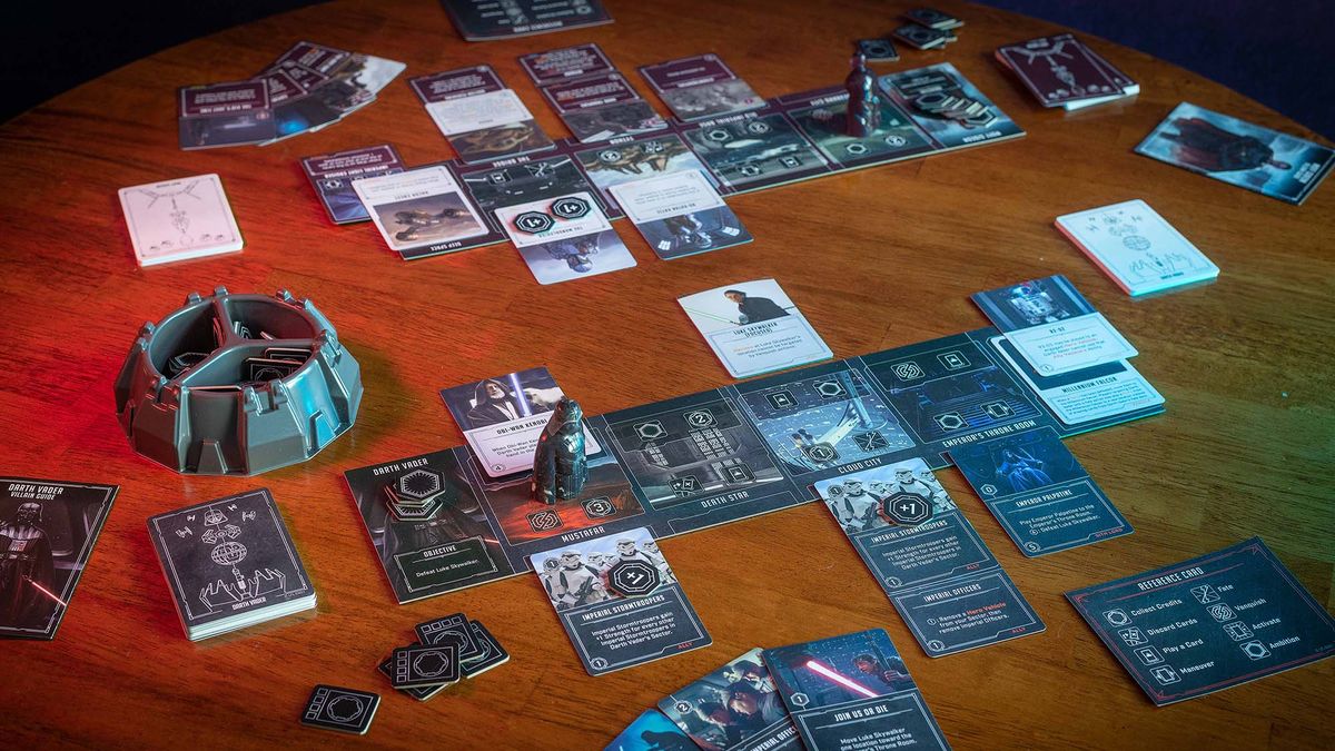 Star Wars Villainous board game review Space