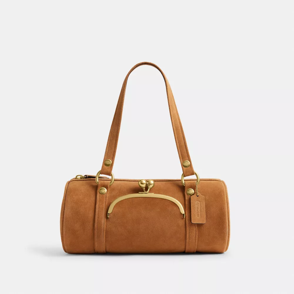 Buy Now Kisslock Barrel Bag