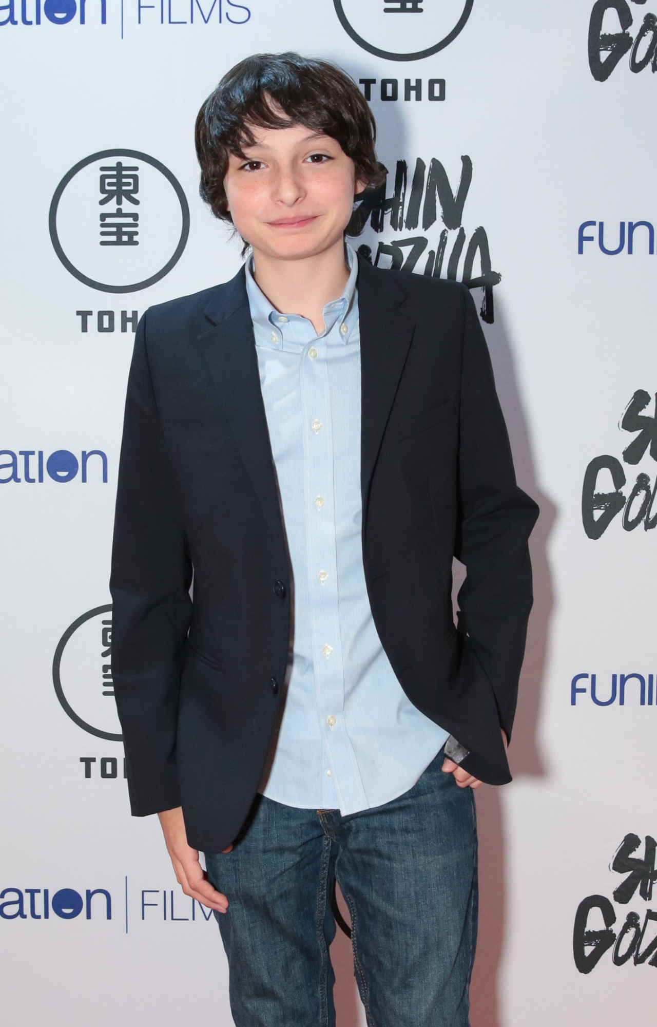 Finn Wolfhard in 2016 at the Shin Godzilla premiere