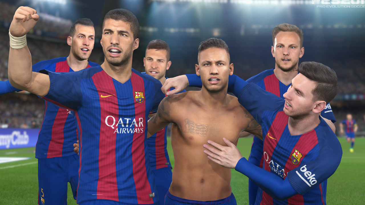 New PES 2017 screens confirm Barcelona link-up and no Camp Nou in FIFA 17 |  GamesRadar+