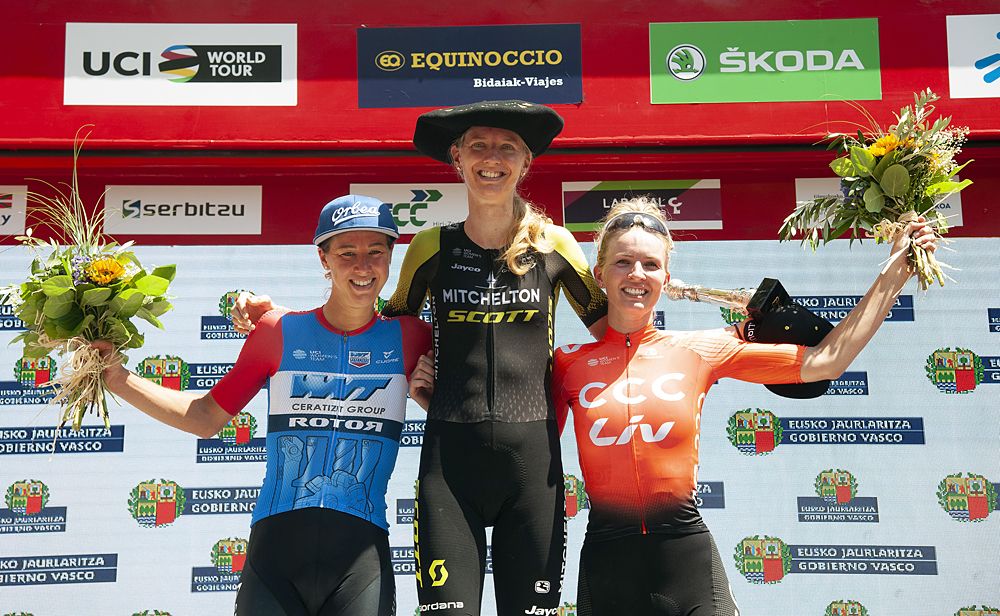 Pauliena Rooijakkers of The Netherlands and Team CCC-Liv / during the 39th Clasica Ciclista San Sebastian 2019