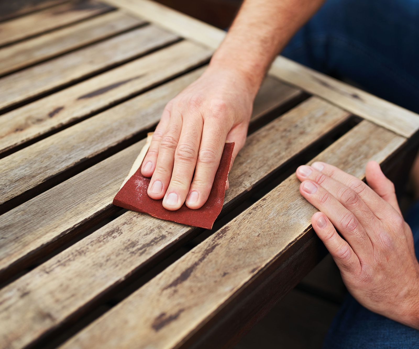 How To Sand Outdoor Furniture