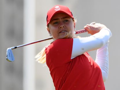 Charley Hull is two off the lead after 36 holes in Rio