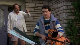 John Cusack and David Ogden Stiers in Better Off Dead