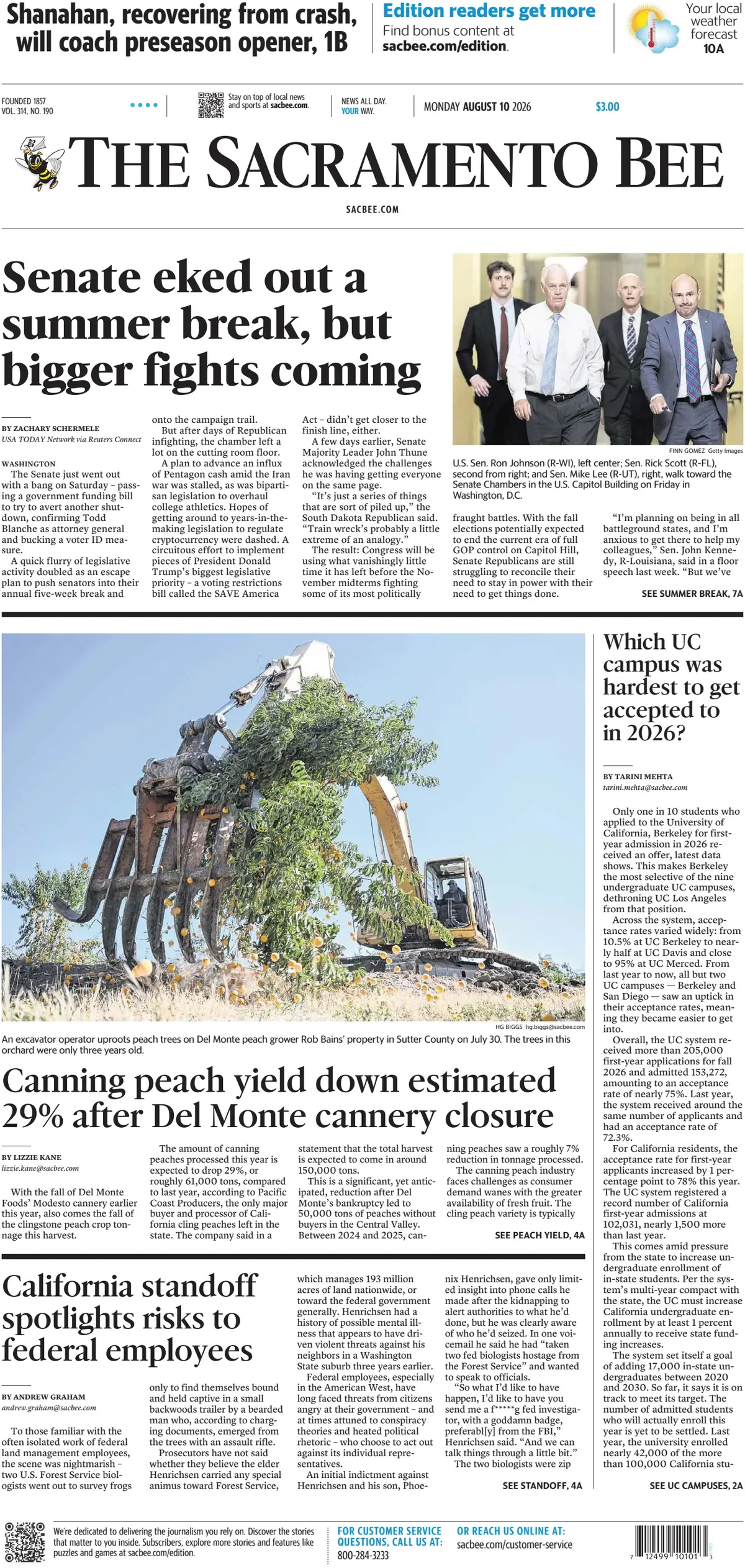 The Sacramento Bee
