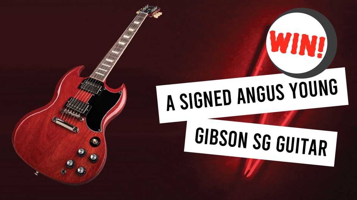 A gibson Angus Young guitar