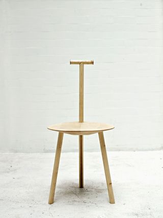 The ’Spade Chair’ is inspired by a three-legged milking stool