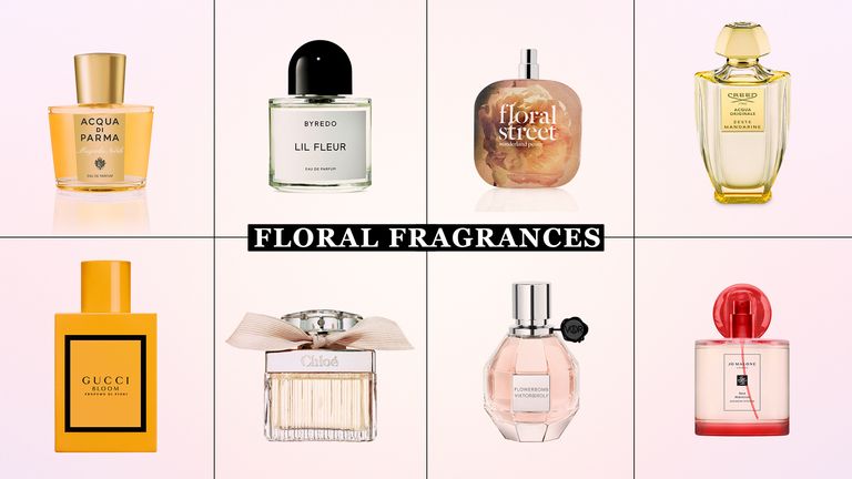 Flower Fragrances New And Classic Floral Perfumes Woman And Home