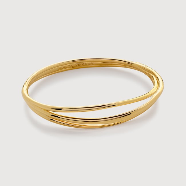 Gold Vermeil Nura Wrap Bangle