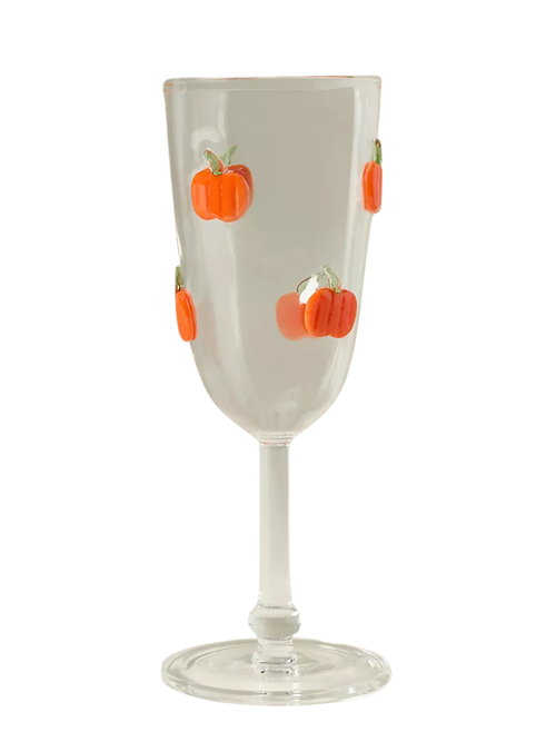 Halloween Icon Flute Glass