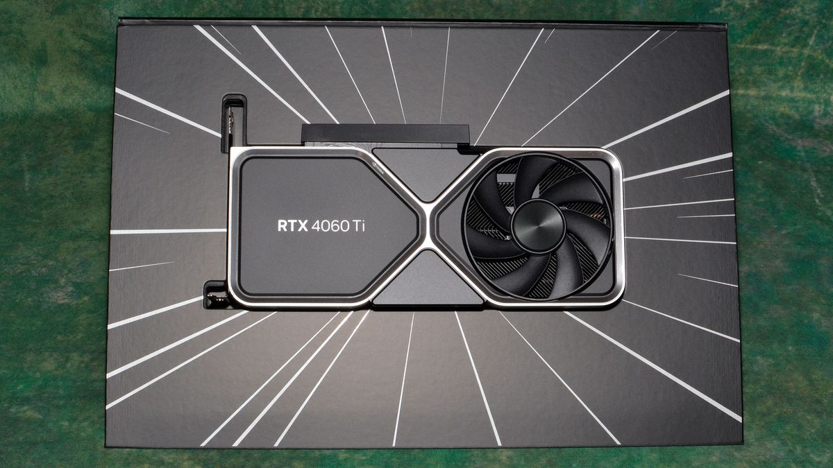 Nvidia GeForce RTX 4060 Ti Founders Edition photos and unboxing