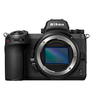 Nikon Z6 II on white background