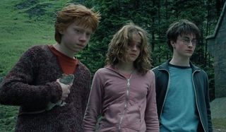 Harry Potter And The Prisoner Of Azkaban teens Ron, Harry and Hermione