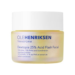 Olehenriksen, Dewtopia 25% AHA + PHA Flash Facial Exfoliating Face Mask