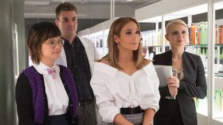 Jennifer Lopez and her co-stars in Second Act.