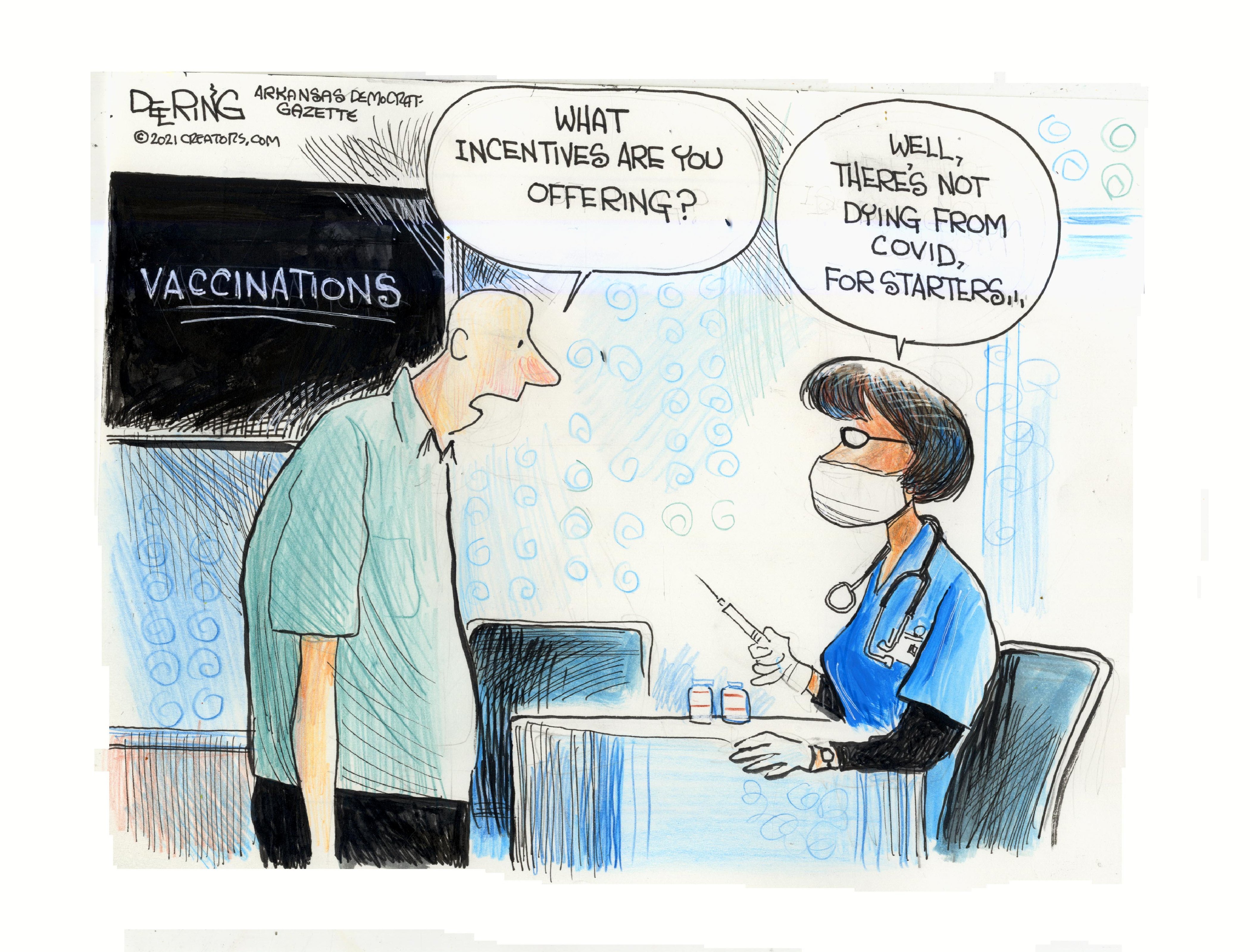 5 sharply funny cartoons about vaccine incentives | The Week