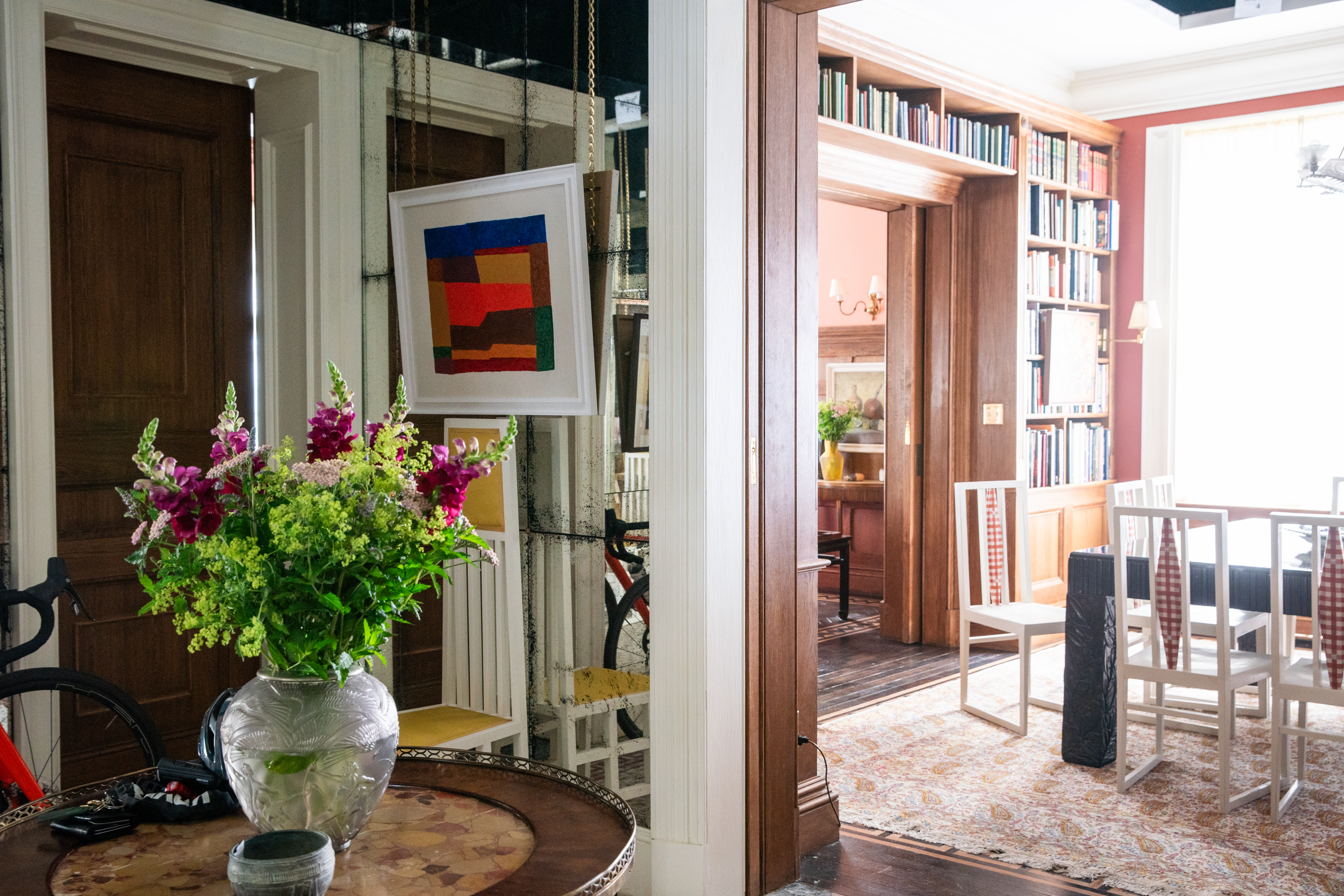 Interior of Alma s apartment in After the Hunt