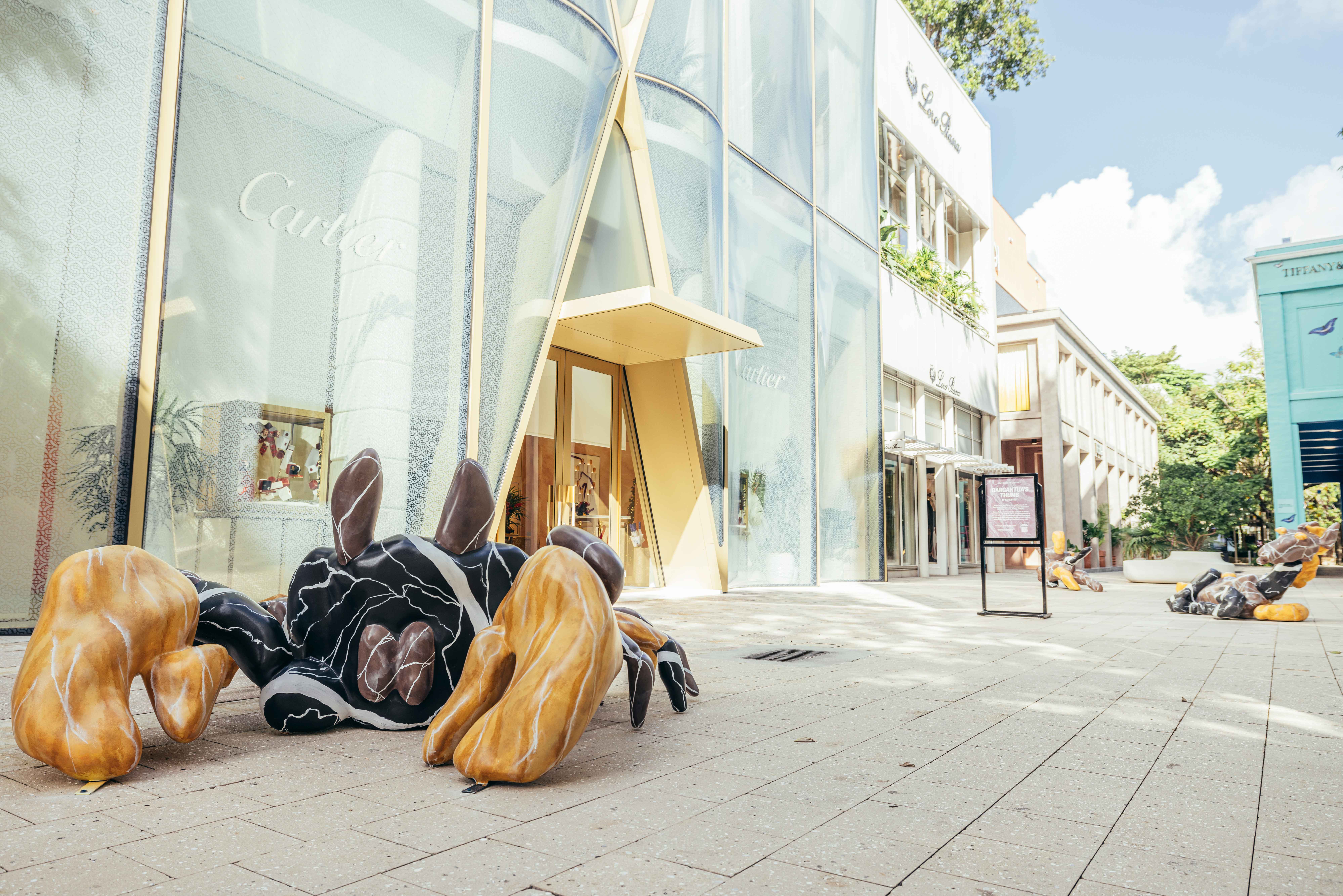 Katie Stout animals at miami design district