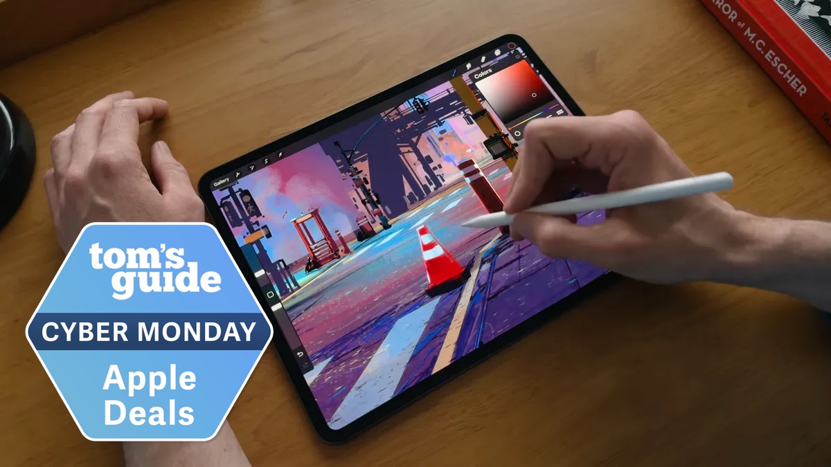 Apple Pencil Pro with Cyber Monday badge