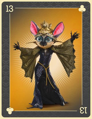 Promo image of Bat in The Masked Singer season 13