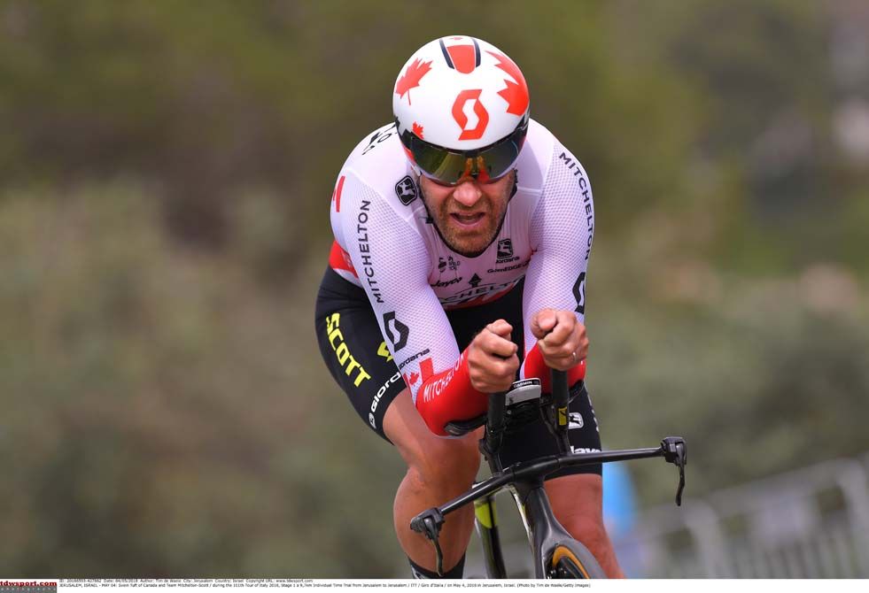 Svein Tuft of Canada and Team Mitchelton-Scott