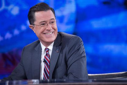 Watch this delightful supercut of all the times Stephen Colbert broke character on The Colbert Report
