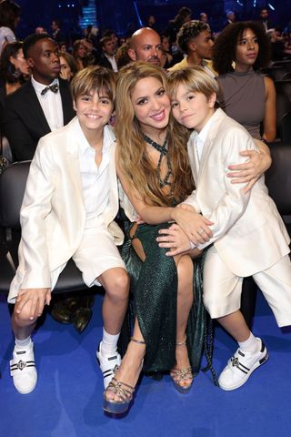 Shakira and her sons