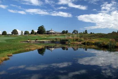 The 18th hole at Valhalla