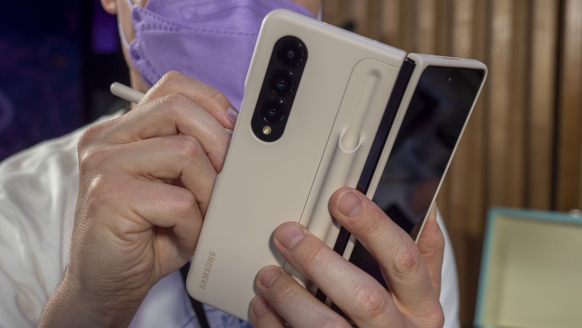 Samsung's new Note case for the Samsung Galaxy Z Fold 4