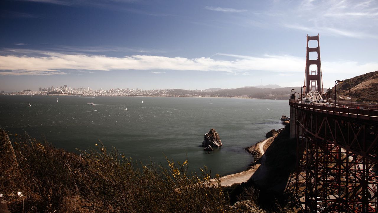 San Francisco and the Golden Gate Bridge