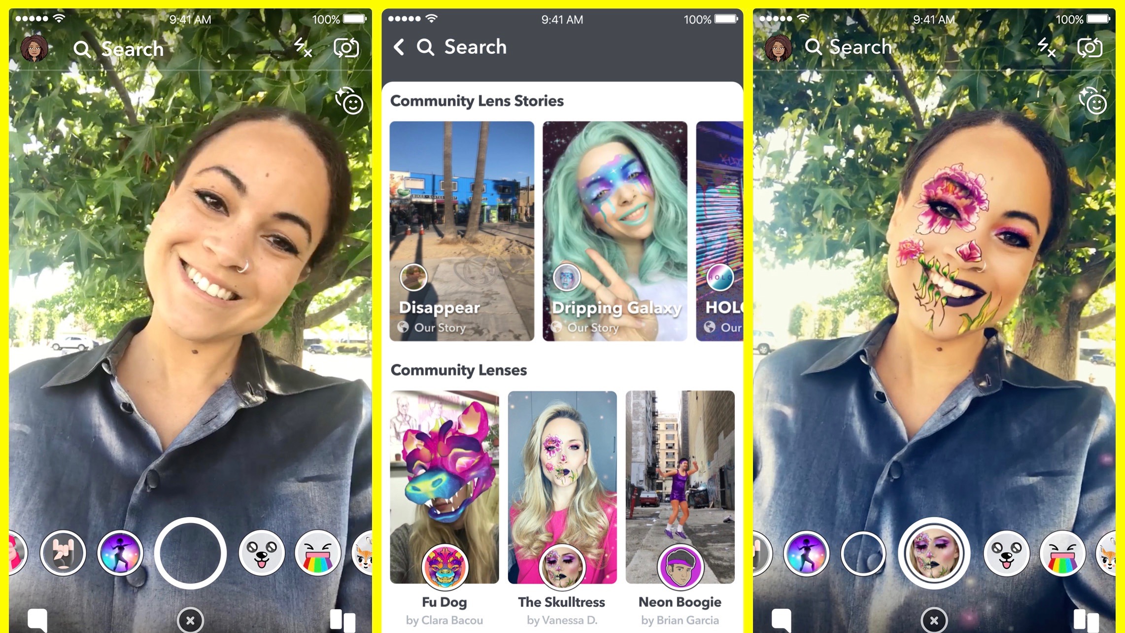 Lens Explorer Gir Deg Tilgang Til Brukerskapte Snapchat Filtre Techradar