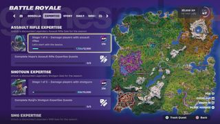 Fortnite Expertise Quests in Chapter 6 Season 1