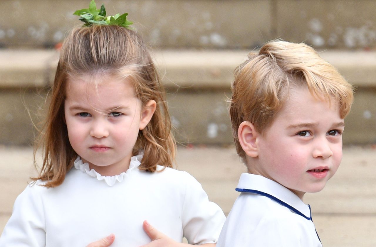 Prince Charlotte and Prince George