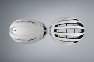 Image shows Specialized Evade 3 and Prevail 3 cycling helmets.