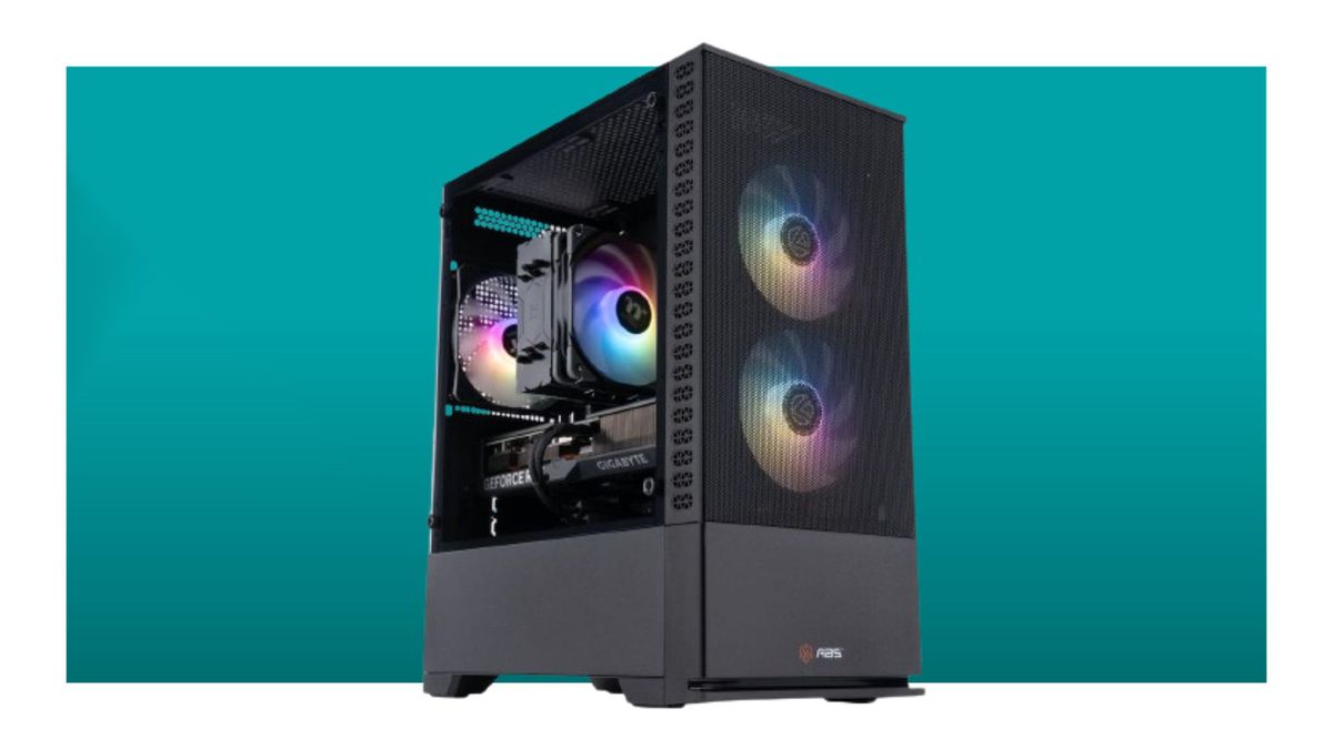 ABS Cyclone Gaming PC with RTX 4070 Super and Ryzen 7 7700X