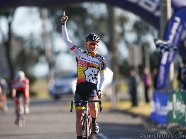 Tyler Spurrell (African Wildlife Safaris) celebrates his win