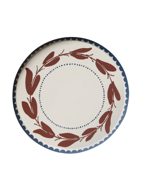 Americano Hors D'oeuvres Plates, Set of 12