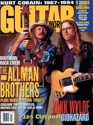 Dickey Betts in Guitar World magazine