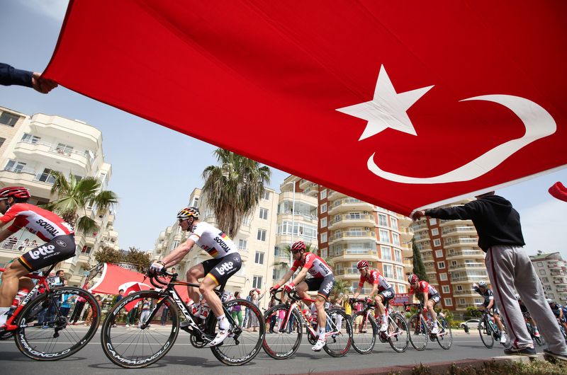 No mistaking that this is Turkey