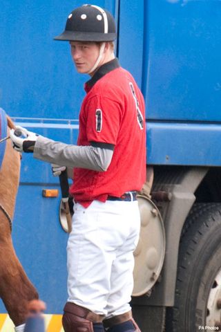 Prince Harry - Prince Harry in tears after his favourite pony collapses at polo - Prince William - Celebrity News - Marie Claire