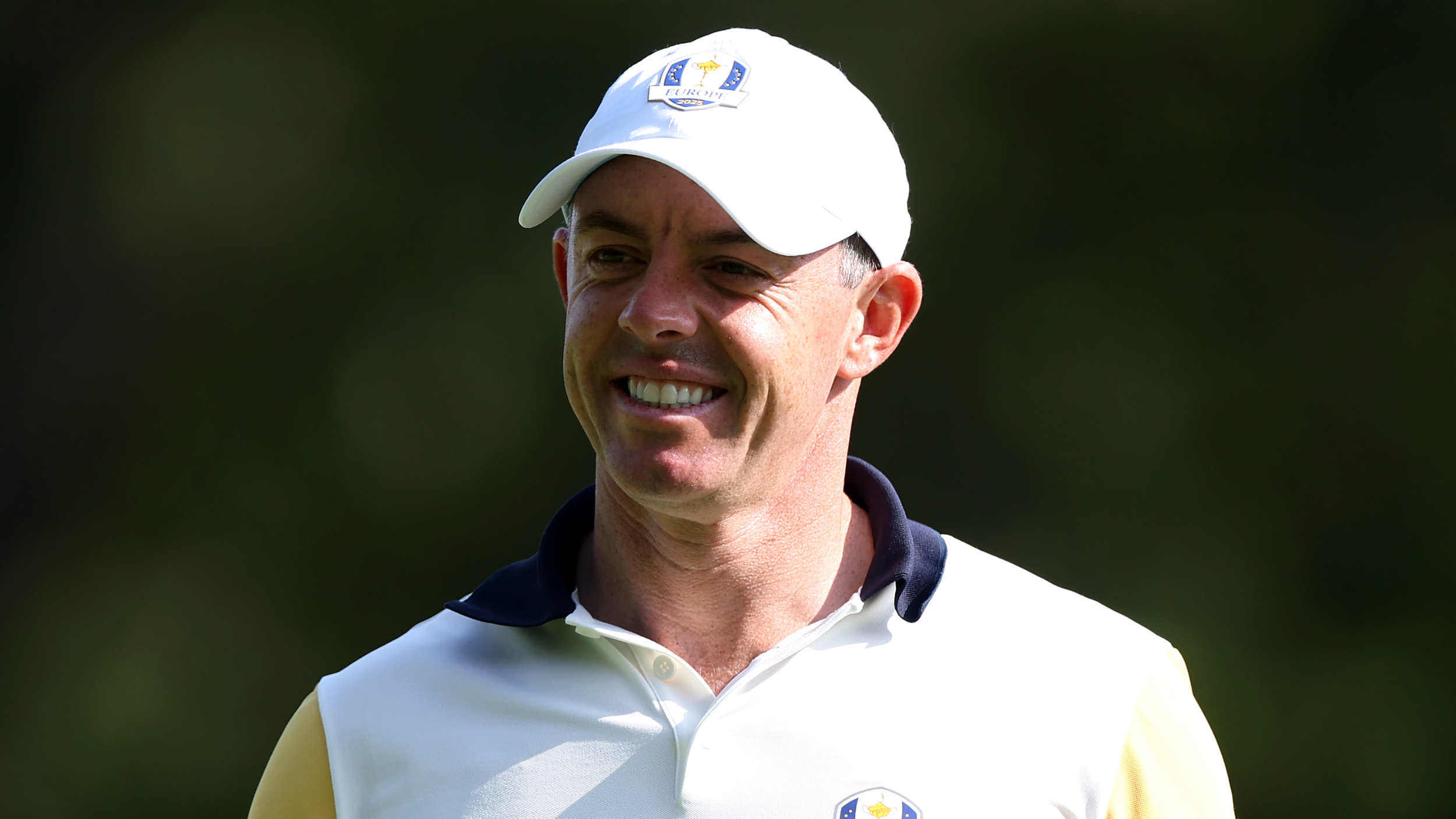 Rory McIlroy during a Ryder Cup practice round