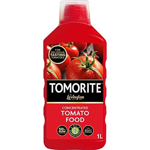 Levington Tomorite Liquid Tomato Food, Concentrate, 1 L, Red