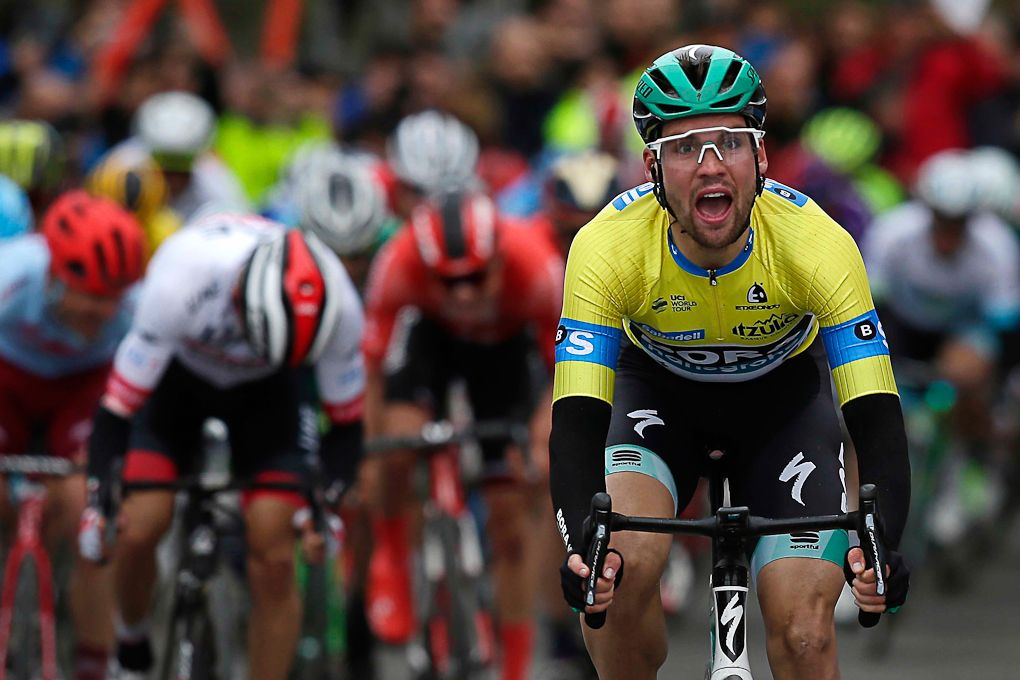 Maximilian Schachmann (Bora-Hansgrohe) wins stage 3 at Tour of the Basque Country