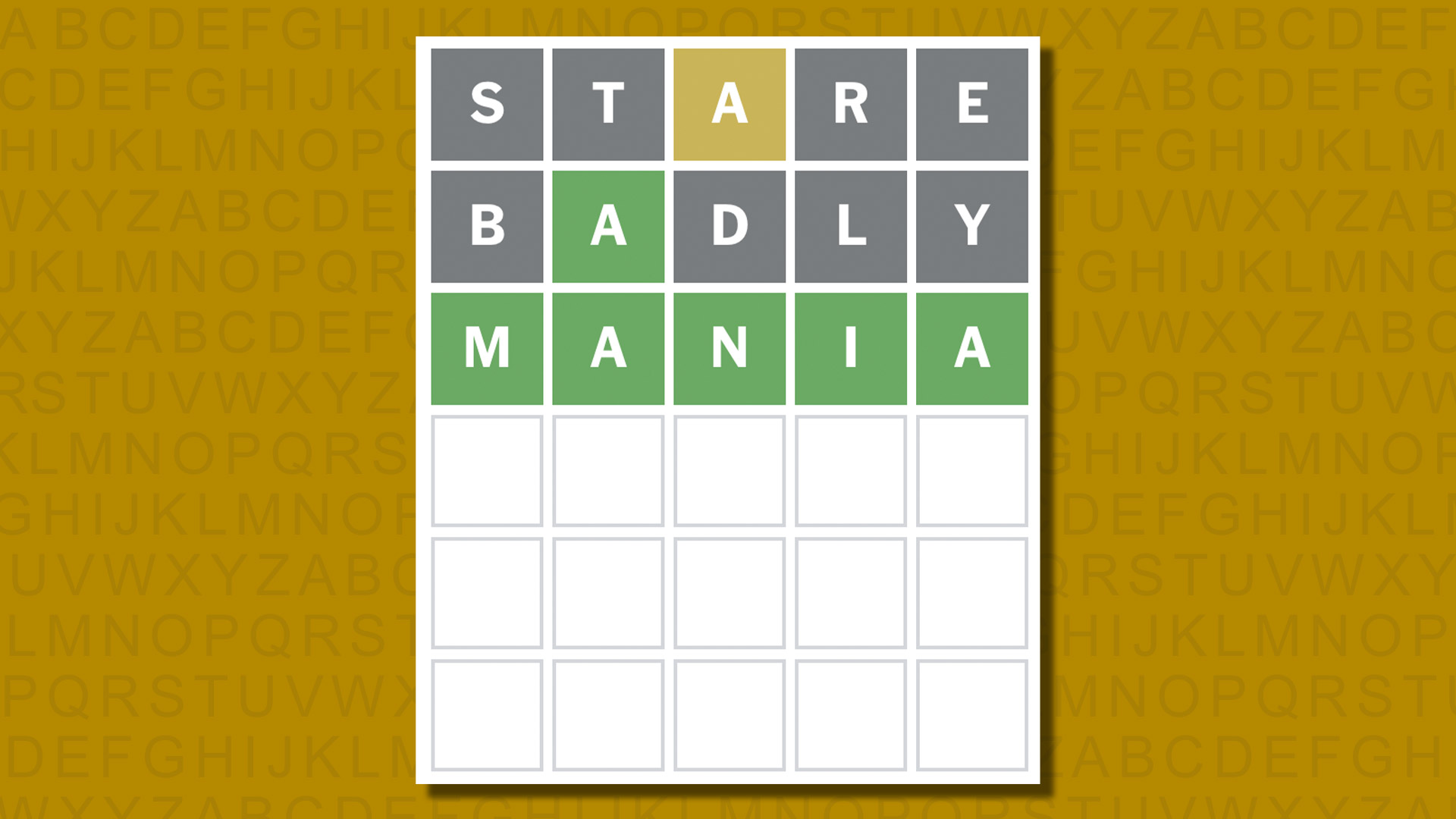Ответ в формате Word для игры 868 на желтом фоне