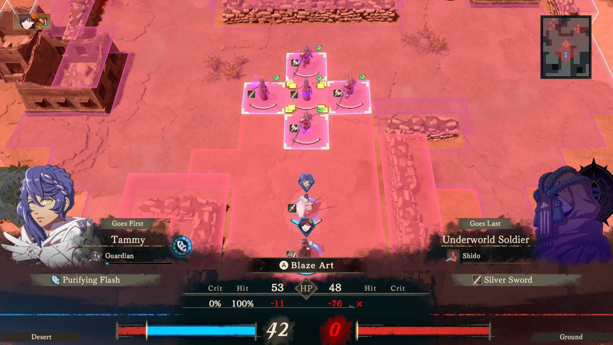 Fire Emblem: Fortune's Weave screenshot taken on Nintendo Switch 2