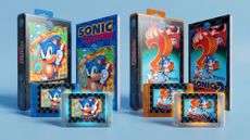 Sonic 1 & 2 anniversary cartridges from Sega
