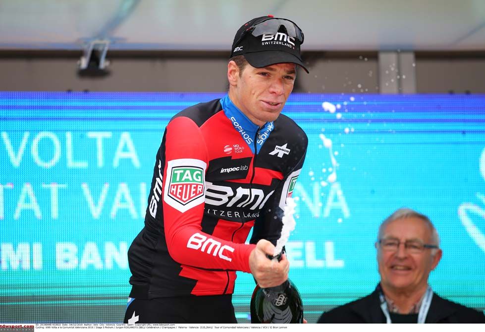 Jurgen Roelandts (BMC Racing) rolled back the years to win the final stage of the Volta a la Comunitat Valenciana