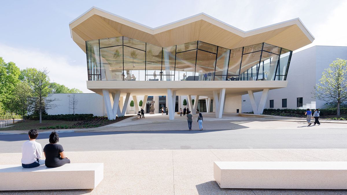 Arkansas Museum of Fine Arts launches its undulating Studio Gang design