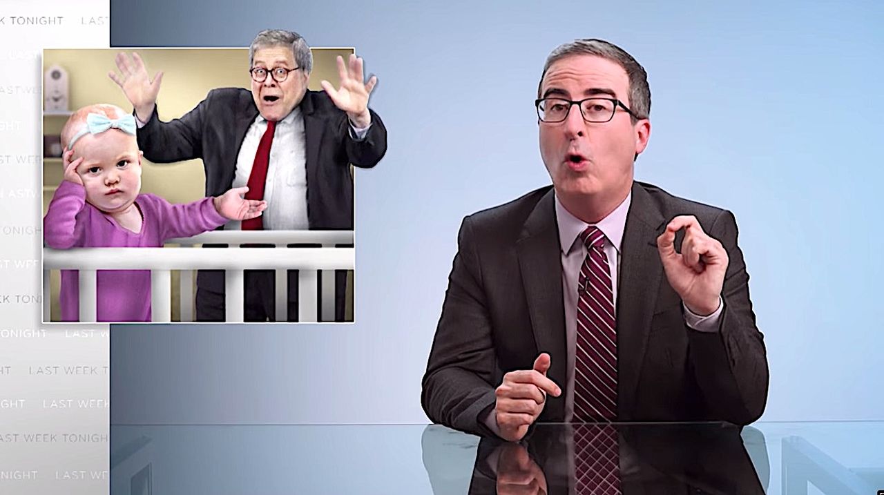 John Oliver on Bill Barr