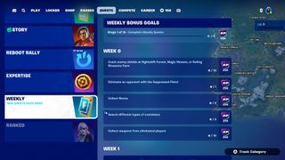 Fortnite Quests in Chapter 6 Season 1